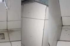 Mulher denuncia infestação de baratas no Hospital de Urgência de Teresina