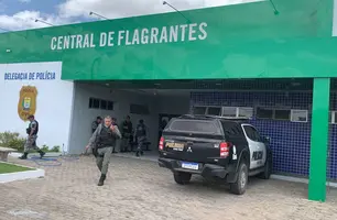 Central de Flagrantes de Parnaíba (Foto: Renato Carlos / Conecta Piauí)