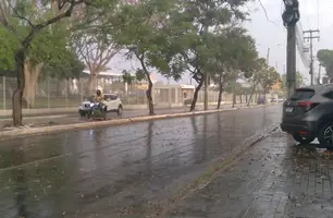 Chuva em Teresina (Foto: Reprodução)