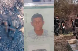Corpo carbonizado é encontrado com marcas de tiros na zona Rural de Parnaíba (Foto: Reprodução)