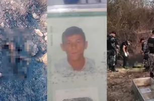 Corpo carbonizado é encontrado com marcas de tiros na zona Rural de Parnaíba (Foto: Reprodução)