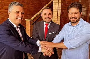 Dr. Vinicius, Fábio Novo e Samuel Silveira (Foto: Reprodução)