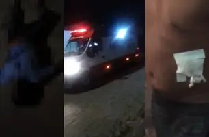 Durante briga de casal, homem esfaqueia o próprio cunhado na zona Norte de THE (Foto: Reprodução)