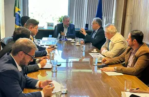 Florentino se reune com ministro (Foto: Reprodução)