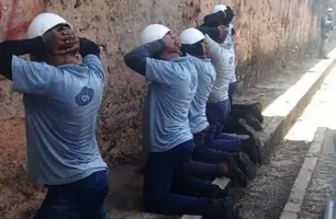 Grupo foi preso após furtos de cabos de fibra óptica (Foto: Reprodução)