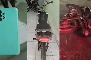 Homem apreendido após fugir da ROCAM (Foto: Reprodução)