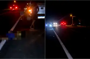 Homem morre atropelado em Parnaíba (Foto: Reprodução)