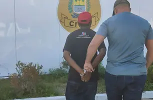 Homem que fazia o uso de tornozeleira eletrônica é preso por furto em Parnaíba (Foto: Reprodução)