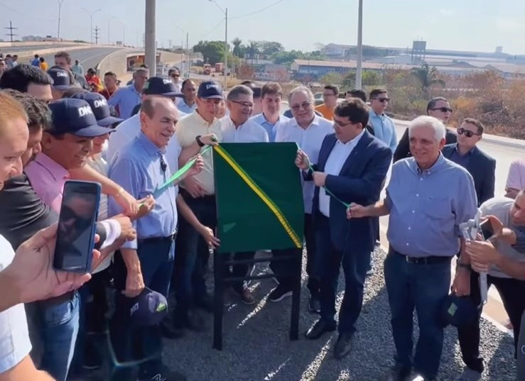 Inauguração do viaduto do Mercado do Peixe