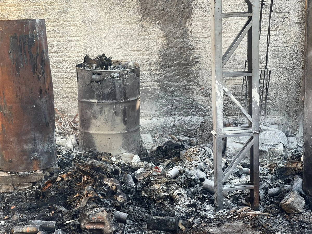 Incêndio atinge depósito da Chesf