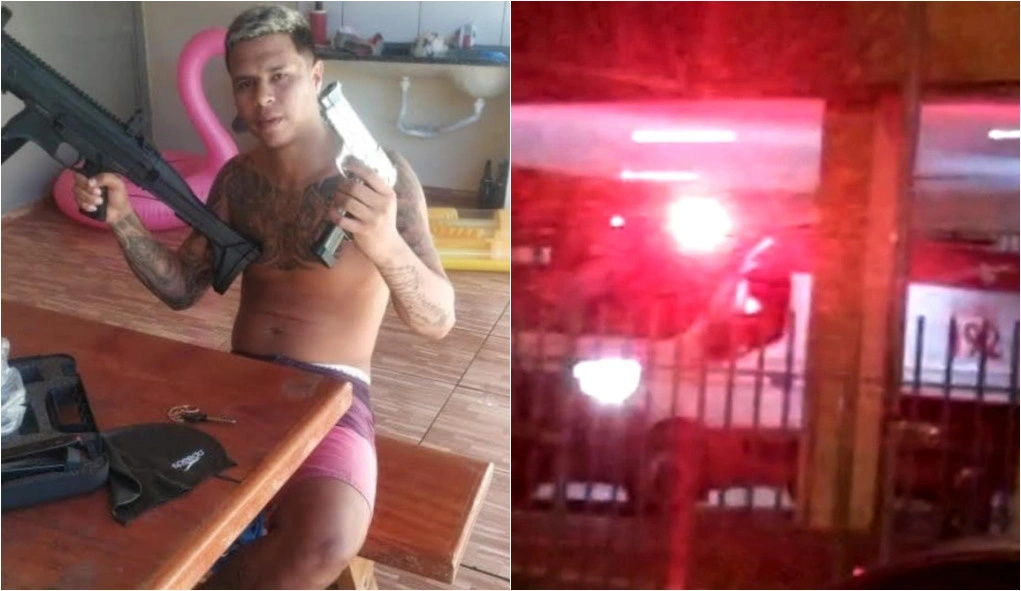 Indivíduo conhecido como 'Parrudo' e ambulância atingida no mês de julho na Zona Sul