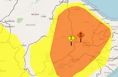 Inmet emite alerta de baixa umidade e risco de incêndios florestais no Piauí