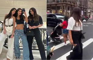 Iracema Portella em Now York (Foto: Reprodução)