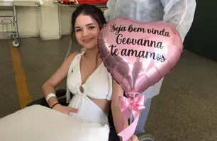 Irmã da cantora Aline Conrado recebe alta de hospital (Foto: Divulgação)