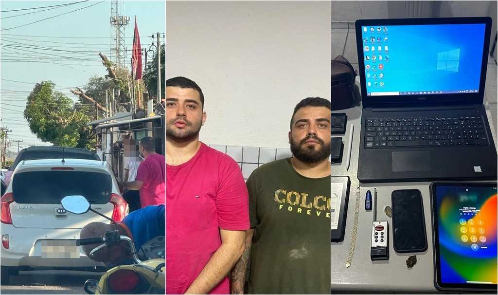 Irmãos foram presos em Teresina