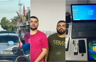 Irmãos foram presos em Teresina (Foto: Reprodução)