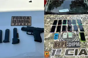 Material apreendido (Foto: Reprodução)