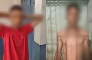 Menor apreendido pela polícia do Maranhão (Foto: Reprodução)