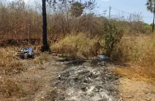 Motociclista morre após colidir contra cerca e cair em terreno no Norte do Piauí (Foto: Reprodução)