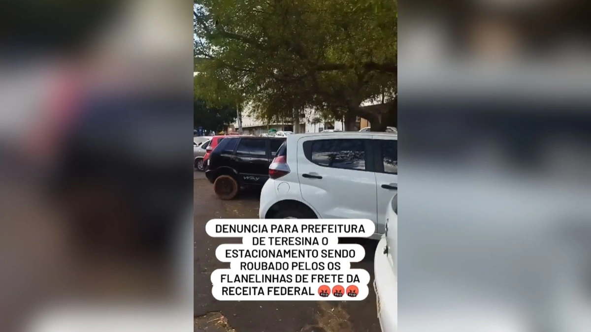 Mulher denuncia flanelinhas no centro de Teresina