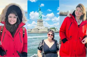 Mulher do líder de esquema de fraude desfrutou de luxos e diz que sofreu agressões (Foto: Arquivo Pessoal)