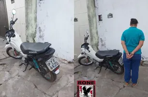 Mulher é presa por receptação em Teresina (Foto: Reprodução)