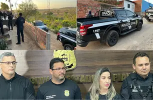 Operação da Polícia Civil (Foto: Tiago Moura / Conecta Piauí)