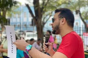 Paralisação de servidores públicos (Foto: Tiago Moura/Conecta Piauí)