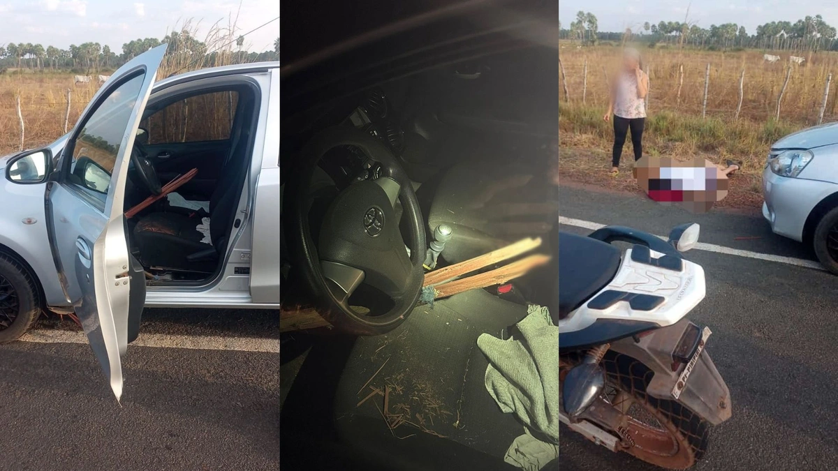 Pedaço de madeira perfura carro e fere motorista em ponte no norte do Piauí