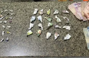 Polícia apreende dois menores acusados de tráfico de drogas em Parnaíba (Foto: Reprodução)