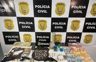 Polícia Civil apreende drogas e realiza prisões em flagrante nas zonas sudeste e leste da capital (Foto: Reprodução)