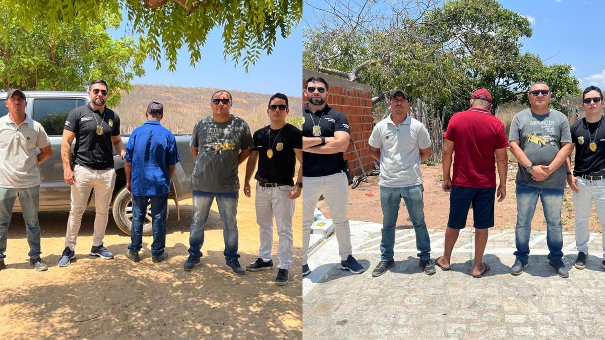 Polícia Civil do Piauí prende dois irmãos suspeitos de homicídio ocorrido em Goiás