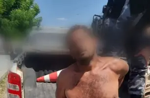 Polícia prende usuário de drogas que atacou próprio tio com faca (Foto: Reprodução)