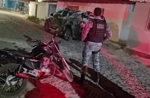 Polícia recupera motocicleta em menos de uma hora após ter sido roubada no Piauí (Foto: Conecta Piauí)