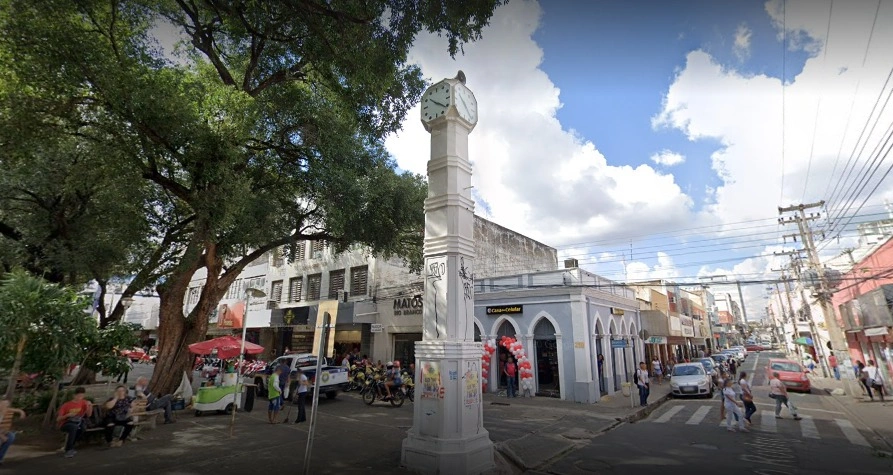 Praça Rio Branco no centro de Teresina