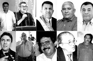 Prefeito que morreram no exercício do mandato no Piauí (Foto: Reprodução)