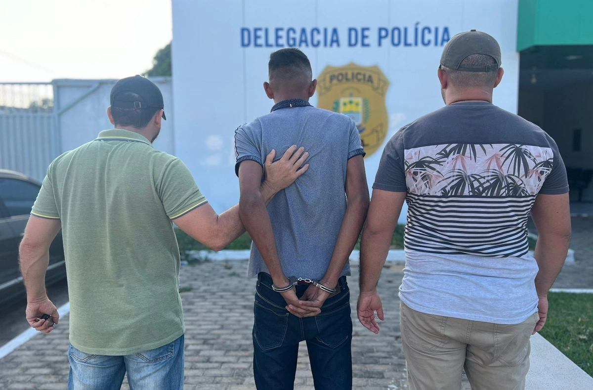 Preso em Parnaíba pelo crime de furto