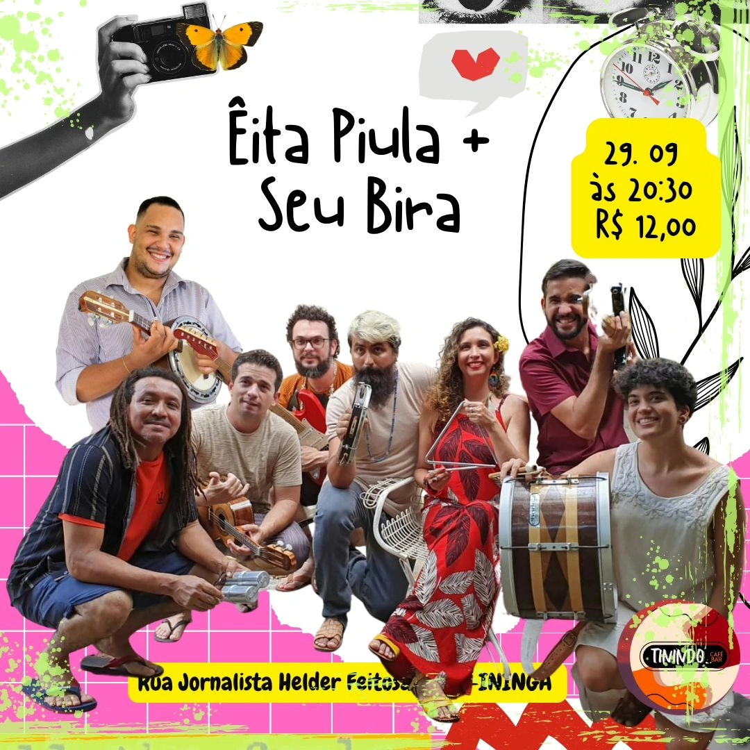 Programação do bar Tinindo & Trincando desta sexta-feira