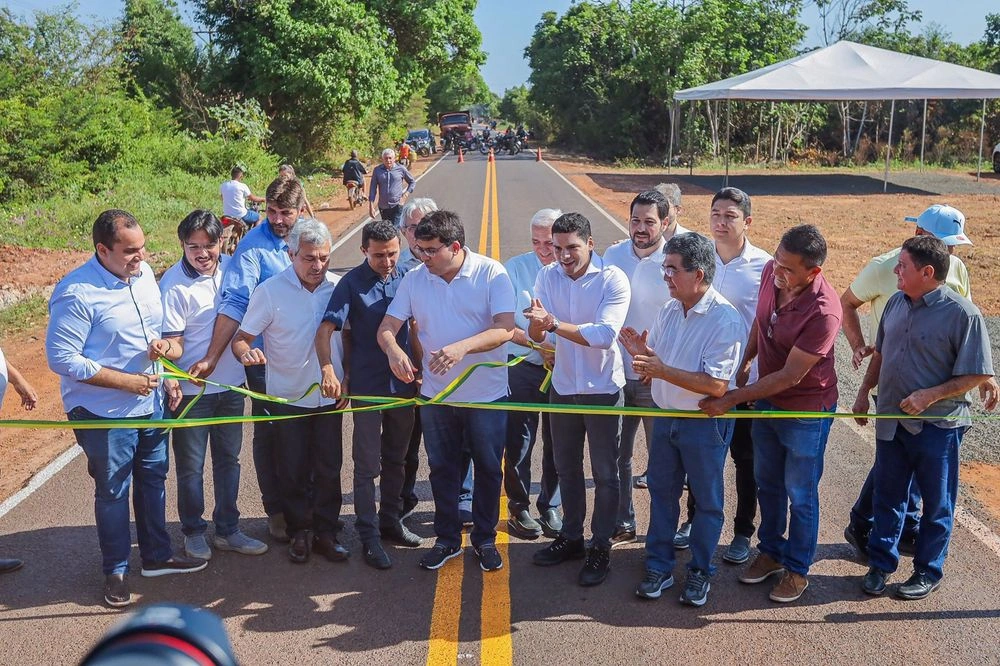 Rafael inaugura recuperação de rodovias