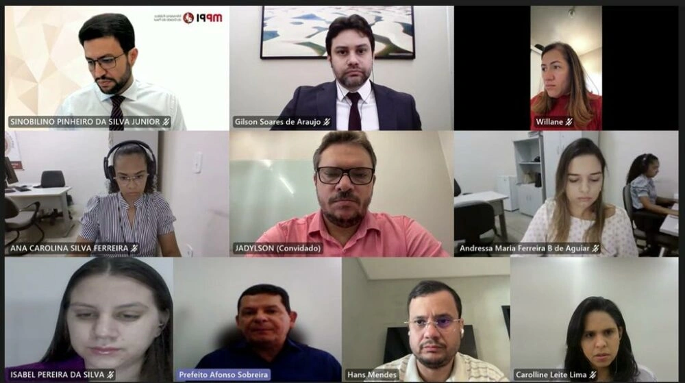 Reunião virtual foi realizada