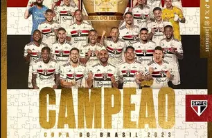 São Paulo vence Flamento e é campeão da Copa do Brasil 2023 (Foto: Reprodução)