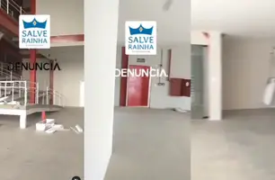 Sem ser inaugurado, Museu de Imagem e Som de Teresina sé invadido e depredado (Foto: Reprodução)