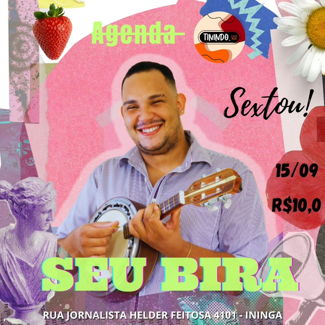 Tinindo e Trincando recebe Seu Bira nesta sexta-feira (15)