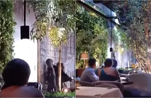 Vazamento no Restaurante Vasto (Foto: Reprodução)