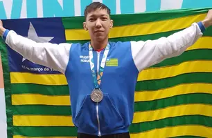 Warner Lopes, vice-campeão do 33º Campeonato Brasileiro de Kung Fu Wushu na categoria Espada Reta (Foto: Divulgação)