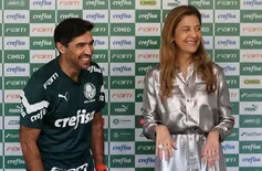 Leila Pereira anuncia renovação do contrato de Abel Ferreira até 2025