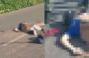 Acidente com vítima fatal na Avenida Nicanor Barreto (Foto: Reprodução)