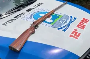 Acusado de tentar matar homem com tiro de espingarda é preso em Pedro II (Foto: Reprodução)
