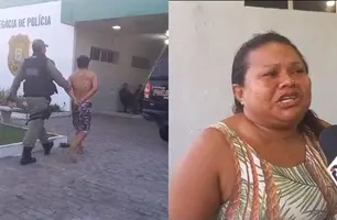 Agressor e vítima (Foto: Conecta Piauí)