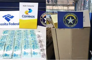 Apreensão realizada no CTCE (Foto: Reprodução)